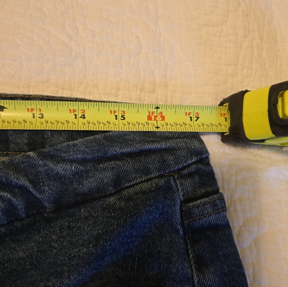 Good American Dark Blue Flare Jeans - Picture 8 of 10